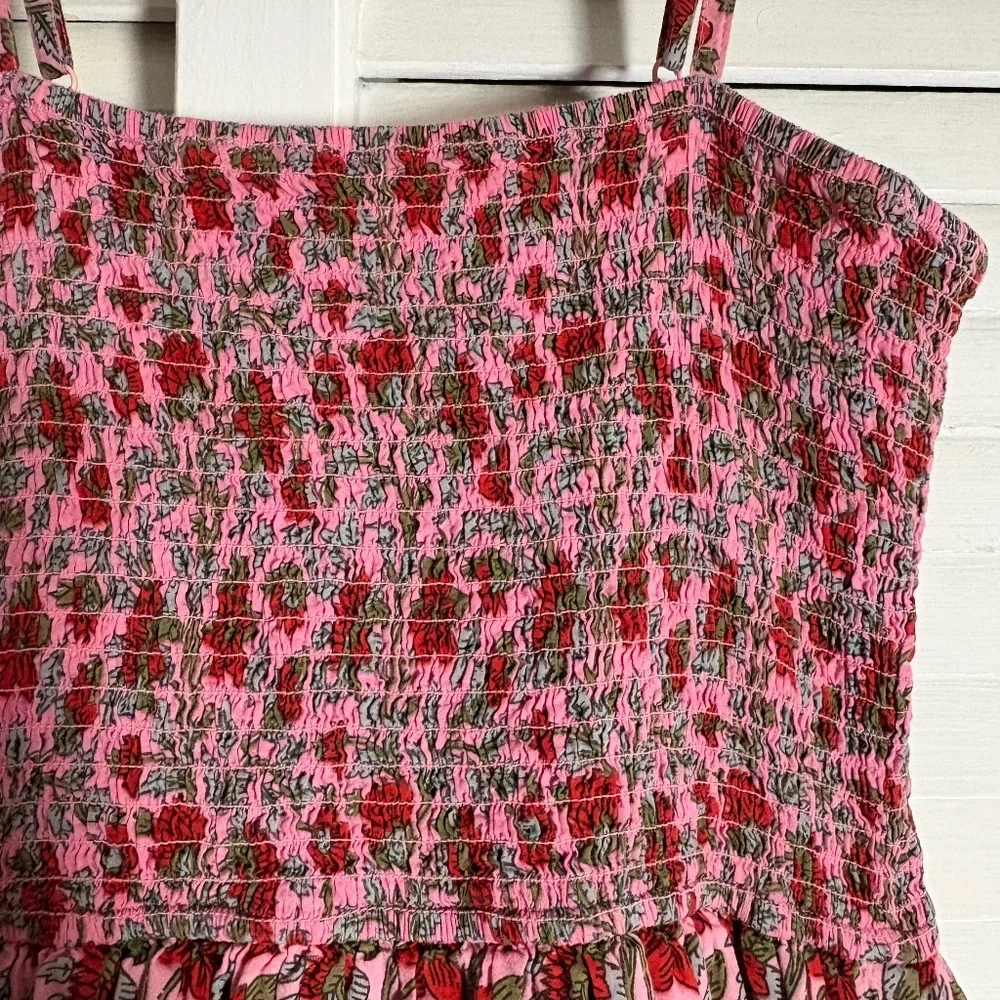 Anthropologie DRA Los Angeles Matilda Midi Women’s SZ M Floral Print Dress - Picture 3 of 8